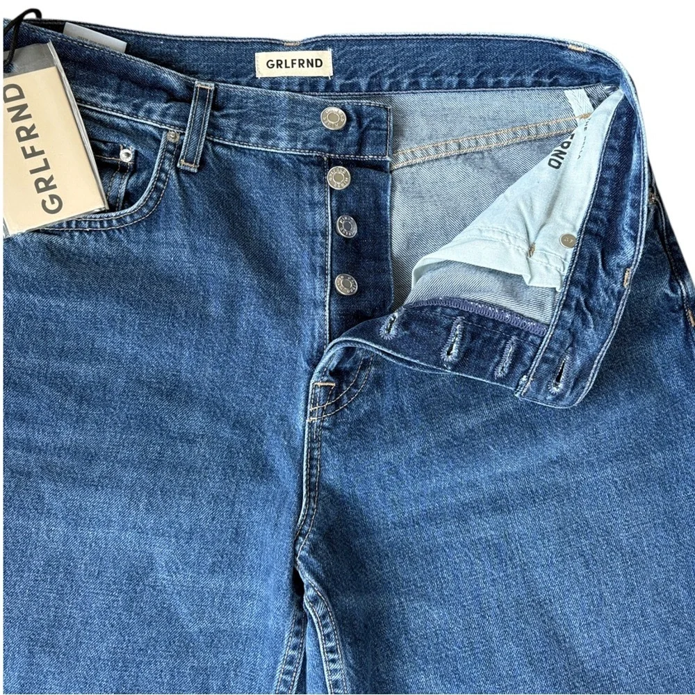 NWT GRLFRND REVOLVE The Bella Boyfriend Jeans Size 28 Retail $245.00 - Picture 8 of 16